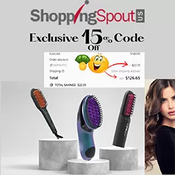 Save 15% on Hair Straightening Brush with Our Exclusive Code